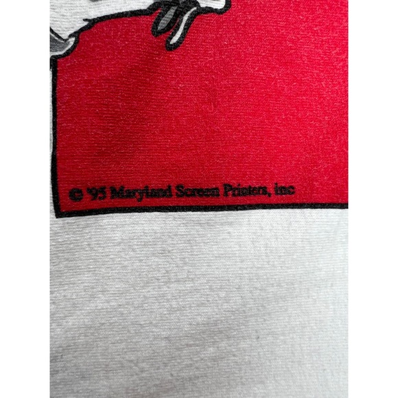 Vintage 1990s Big Tex‎ Johnson T-Shirt Novelty Cartoon Texas Graphic Tee L - Picture 3 of 7